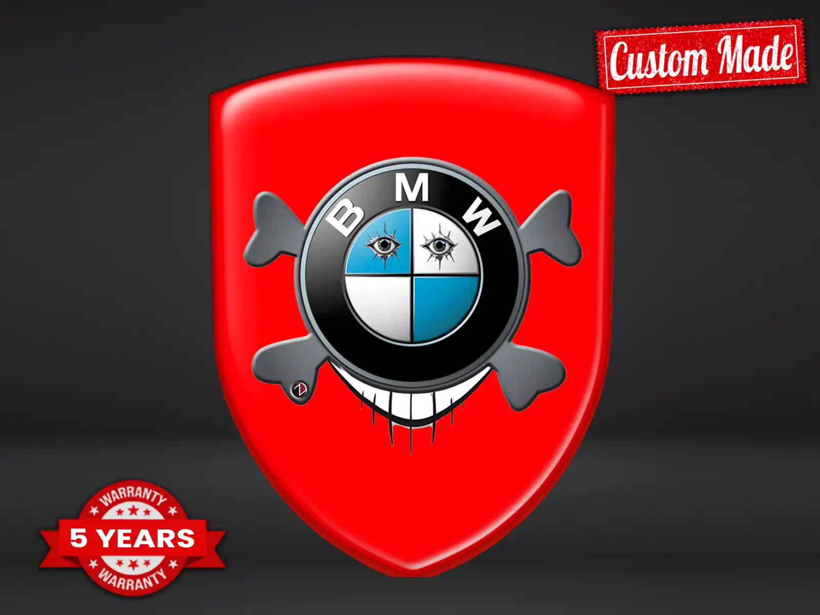 BMW Automobil Silikon Logos Stil Stern Anpassbar